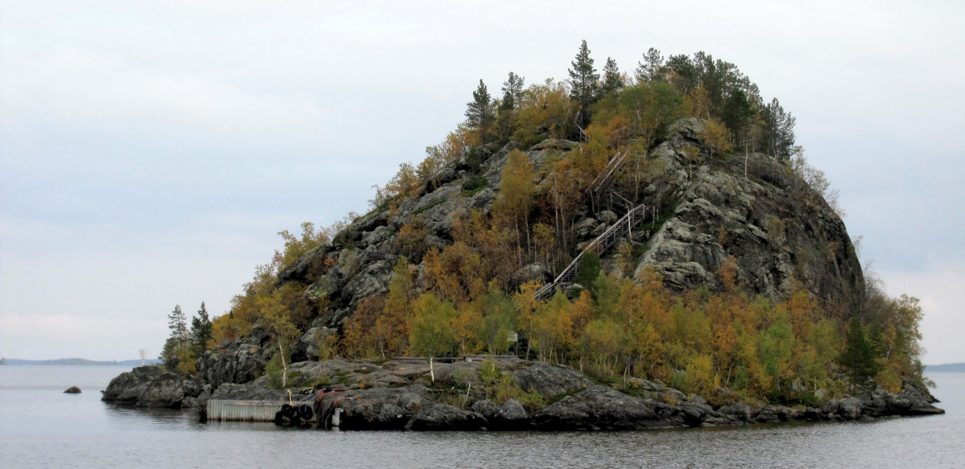Ukonsaari (Ukonkivi) Inarijärvellä